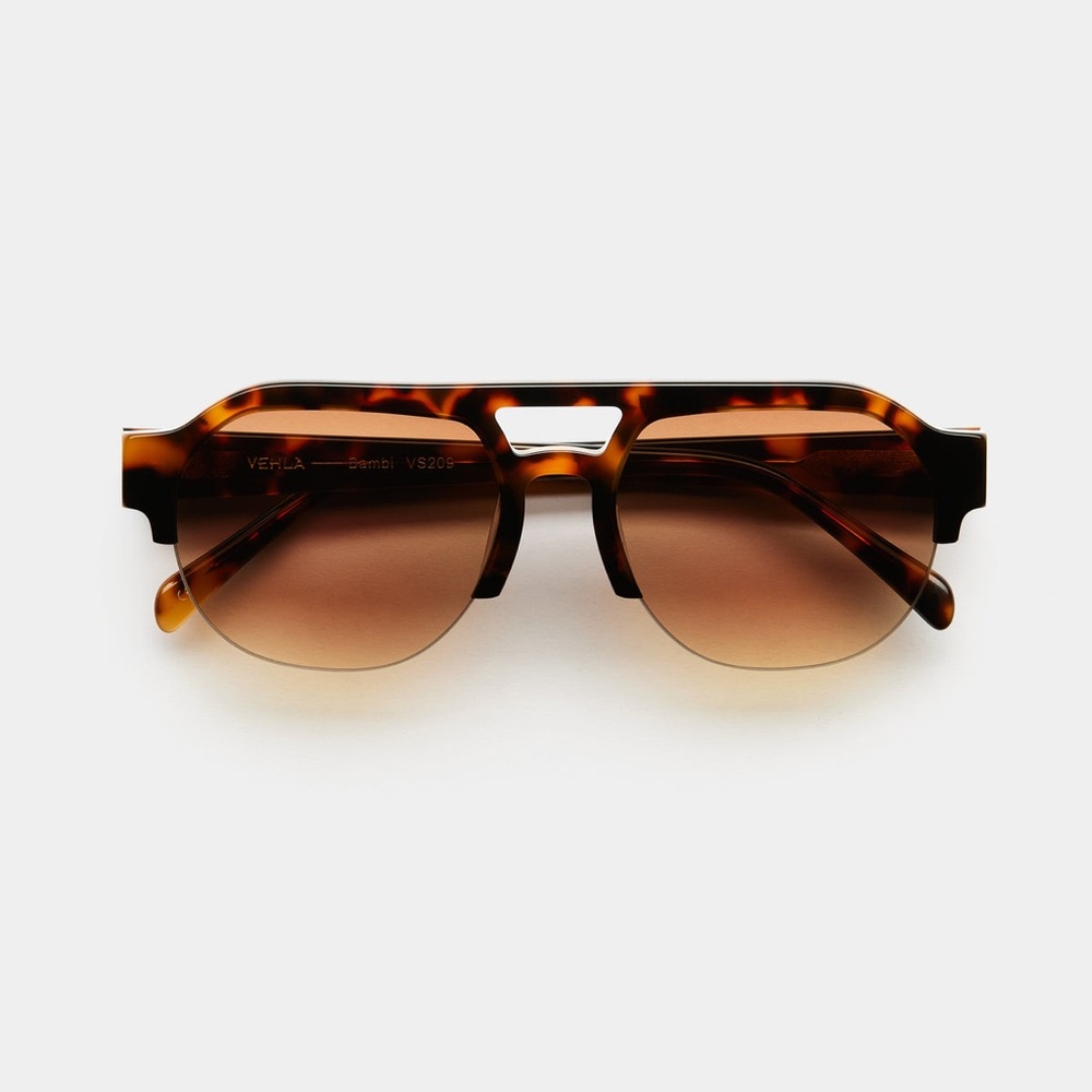 VEHLA Bambi Sunglasses Choc Tort/Honey NEW